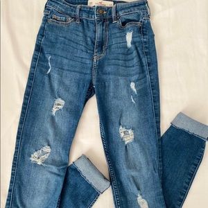 Hollister blue jeans